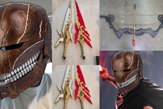 cosplay props wearable anime armor weapon pepakura evafoam 3d printable stl file