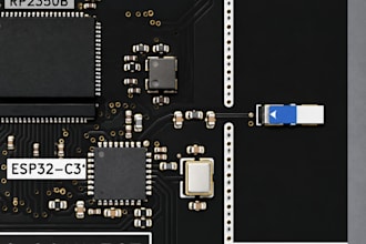 create custom esp32 hardware design and pcb development