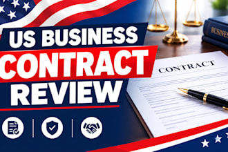 review US business agreements and contracts under US law