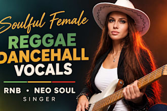 sing female soulful reggae dancehall vocals rnb neo soul singer