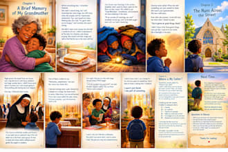 draw african american children book illustration
