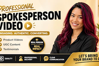 female spokesperson review spokesperson agent testimony spokesperson ugc video