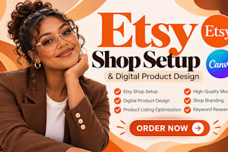 design etsy digital products, optimize etsy SEO listing, etsy digital planner