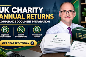 prepare your UK charity annual return and compliance documents for filing