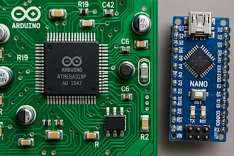 design arduino circuits, pcb layouts and embedded systems