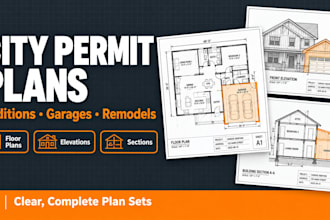 draw city permit plans for your addition or remodel