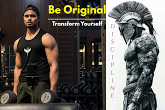 be your fitness and accountability coach to build a stronger body