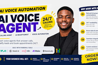 build ai voice agent, ai cold calling agent vapi, n8n, elevenlabs, gohighlevel