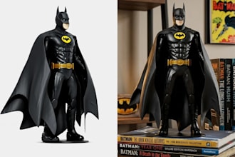 create printable 3d human figures, action figures, and sculpt articulated models
