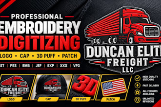 do professional embroidery digitizing in dst pes jef and more