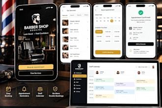 build a barber shop booking app with appointment reminders