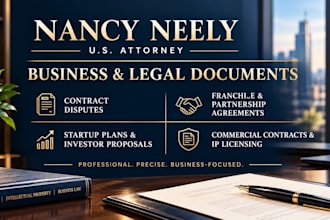 draft commercial agreements and intellectual property license contracts