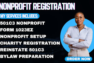 do 501c3 paperwork, nonprofit registration, file form 1023ez, reinstate 501c3