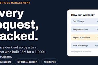 set up jira service management for your team
