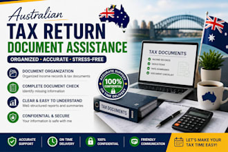 assist with australian individual tax return preparation