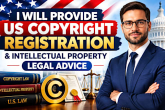 provide US copyright registration and intellectual property legal advice
