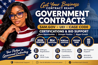 do sam gov registration uei, cage code, sba certifications government contracts