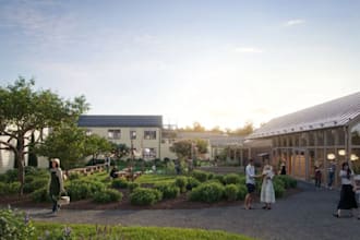 modernize rural settlement homes,cgi neighborhood aerial rendering,3dwalkthrough