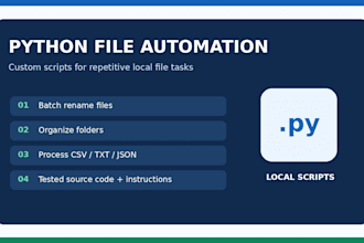 automate file tasks with python scripts