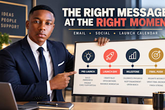 write your crowdfunding launch email and social media campaign