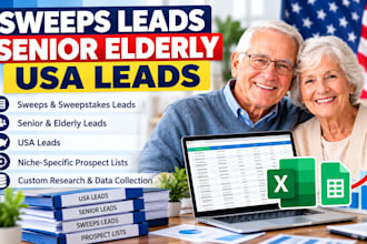 sweeps leads, senior elderly leads, usa leads, leads