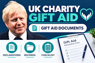 prepare UK charity hmrc gift aid registration document