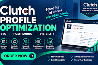 optimize your clutch profile for better visibility and credibility