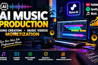 ai music producer for suno ai song creation,monitize your music and monetization