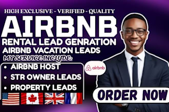 generate targeted airbnb vacation rental and short term rental leads