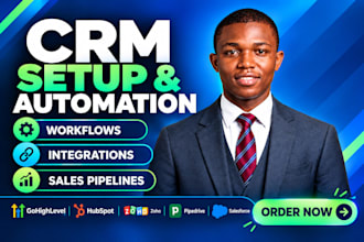 hubspot automation, zoho CRM, zoho CRM setup, zoho automation, zoho integration