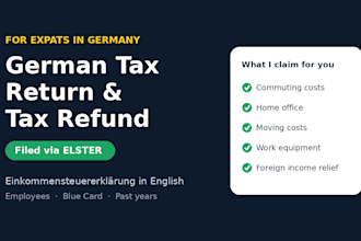 file your german tax return for expats and get your tax refund