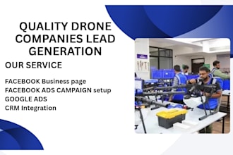 generate targeted leads for drone and aerial photography businesses