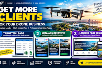 generate targeted leads for drone and aerial photography businesses