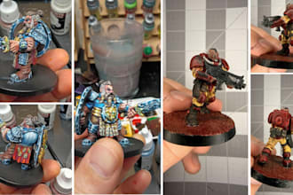 sculpt a custom 3d warhammer 40k space marines dnd and stl model for 3d printing