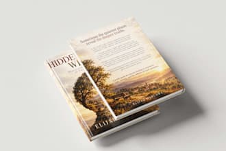 design a christian album cover or gospel song book cover