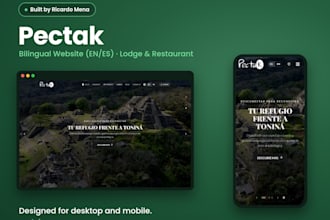 create a restaurant website with online menu and ordering
