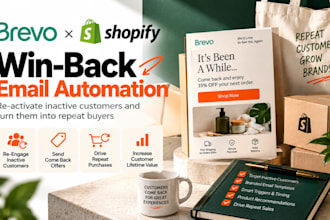 create brevo shopify win back automation ecommerce repeat customer campaigns