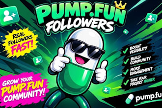 give you pumpfun followers
