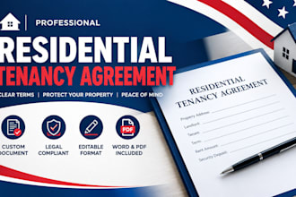 draft a professional residential tenancy agreement