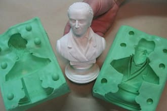 design custom 3d silicone mold, injection mold, slip casting mold, stl file