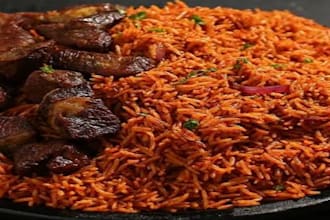 cook jollof rice for your family