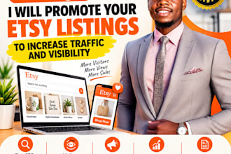 promote your etsy listings to increase traffic and visibility