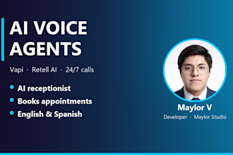 set up an ai voice agent for calls with vapi or retell ai