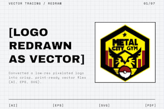 tracing your logo to vector ai eps svg