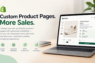 customize shopify product page with advanced metafields setup