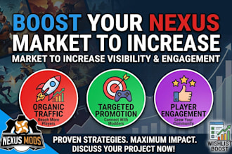 market your nexus mods game to increase visibility and player engagement