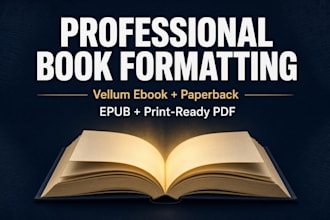format your book with vellum for ebook kindle and paperback publishing