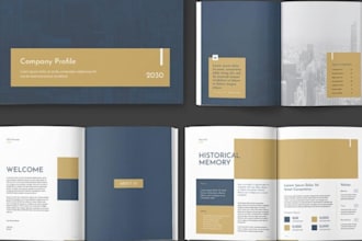 design adobe indesign book layout, corporate annual report layout, brochure pdf