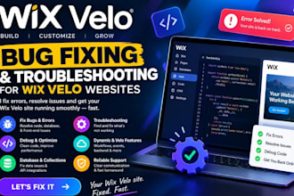 fix wix buds, wix studio errors and velo code issue
