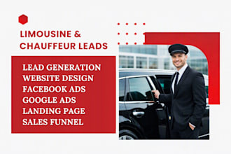 limo hire leads limousine website car rental leads chauffeur website limo leads